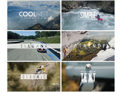 ENVATO | Cool Fast Slideshow titles