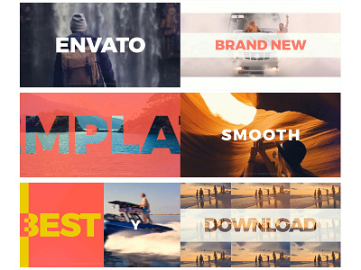 ENVATO | Modern Slideshow titles