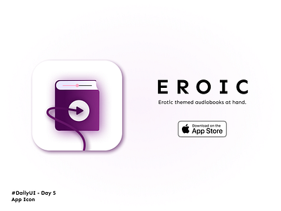 #DailyUI Day 5 - App Icon app icon apple dailyui dailyui 005 dailyuichallenge erotic icon ios logo