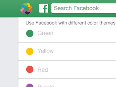 New Facebook Colors colors colours css facebook html js web web design