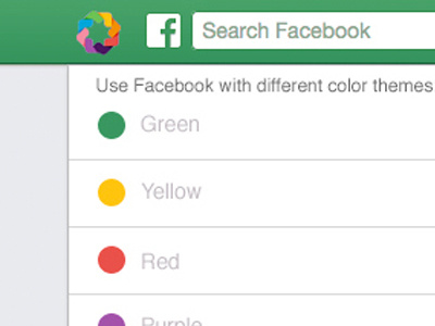 New Facebook Colors