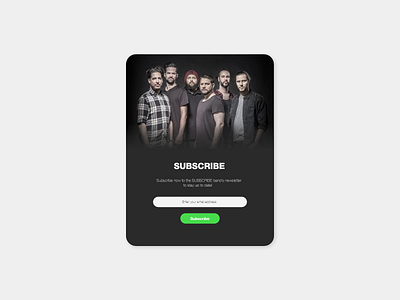 DAILY UI #26 // SUBSCRIBE daily ui design subscribe ui