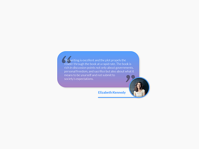 DAILY UI #39 // TESTIMONIALS daily ui design testimonial testimonials ui web