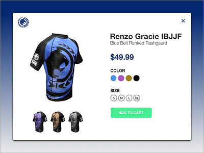 Online Store for Brazilian Jiu Jitsu Academy