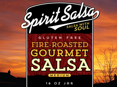 Spirit Salsa -- Fire Roasted