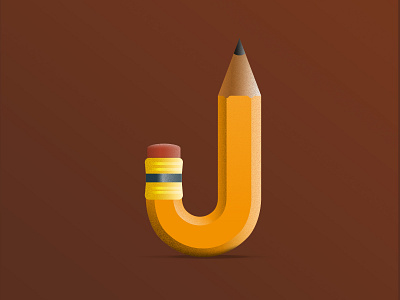 J means Journalist 36daysoftype icon illustration illustrator letter minimal vector