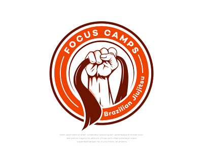 FOCUS CAMPS1 app branding icon illustration illustrator logo vector