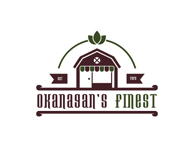 Okanagan s Finest branding icon illustration logo vector