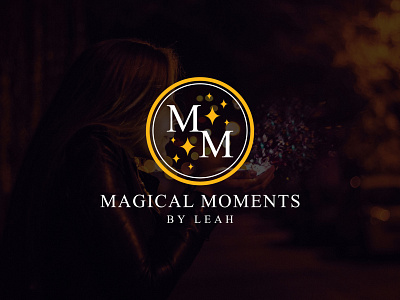 Magical Moments by Leah Logo Design branding business logo creative logo custom logo design flat logo graphic design logo logo design logo design ideas minimal minimal logo minimalist logo modern logo photographer logo photography logo