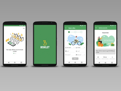 BISIKLET Bicycle Booking App interaction design ux ux design uxresearch