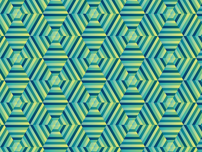 Geometric pattern blue geometric green pattern vector