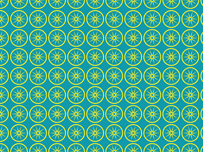 Lemon pattern citrus food geometric green lemon pattern yellow