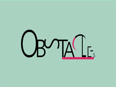 Obstacles animate animated type gif gif animated typography