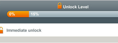Unlock progress bar unlock