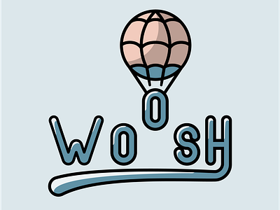 Daily Logo Challenge #2 - Woosh