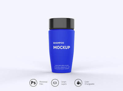 Shampoo Bottle Mockup bottle mockup shampoo