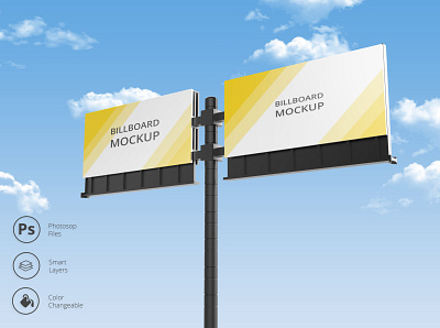 Outdoor Billboard Mockup billboard