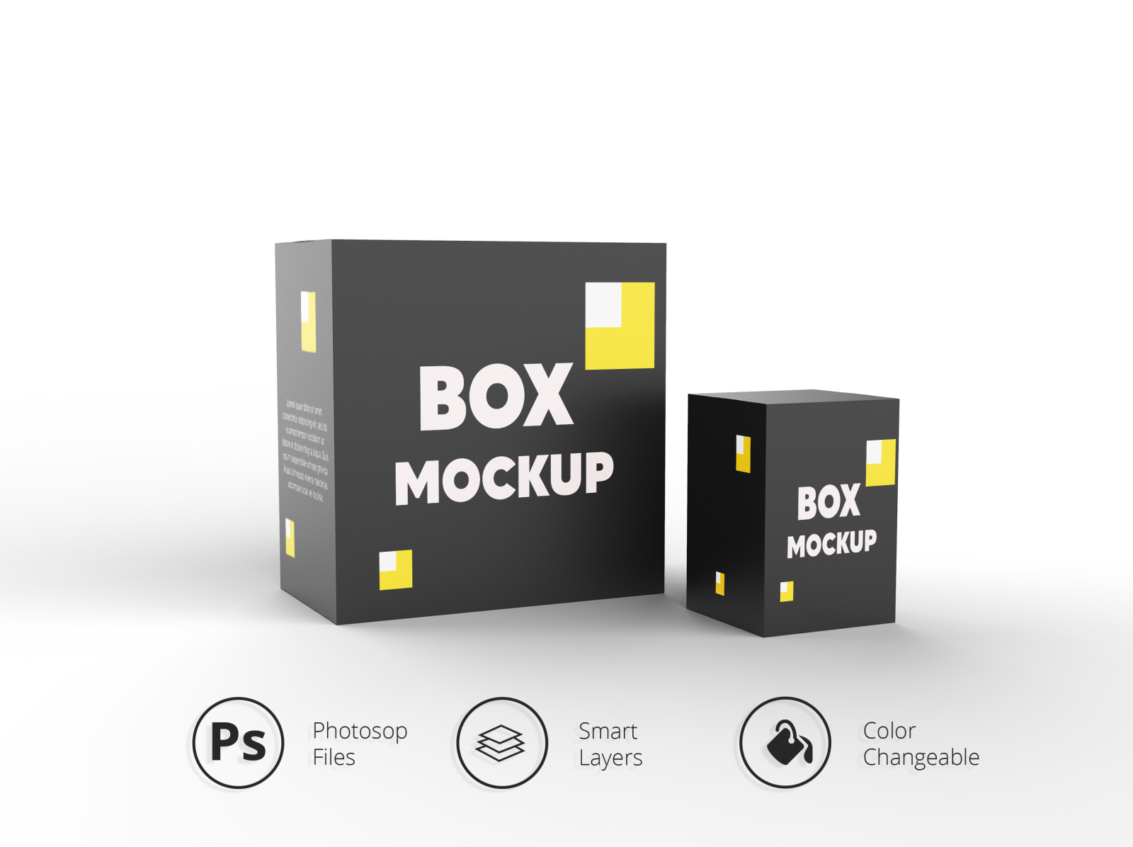 Package Box Mockups by Sc_flower on Dribbble