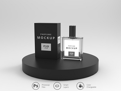 Perfume Packaging MockUp