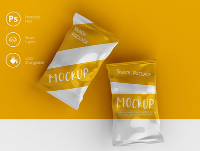 Snack Package Mockup mockup