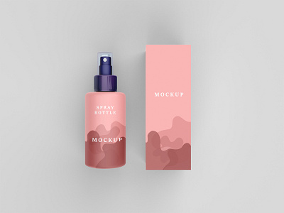 Spray Bottle Mock-up