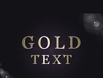 gold TEXT texture