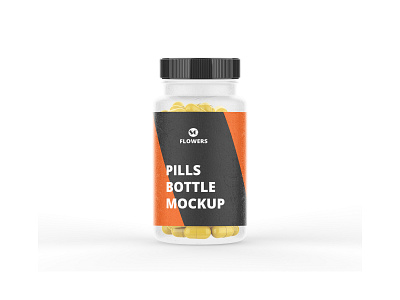 pills design logo mockup