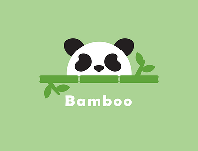 Panda Bamboo dailylogo dailylogochallenge dailylogodesign logo