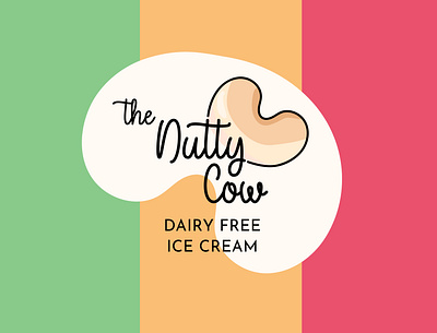 Dairy Free Ice Cream Logo branding dailylogo dailylogochallenge dailylogodesign ice cream logo illustrator logo