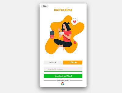 login food apps android app app delivery design figma food food app foodie ui ux