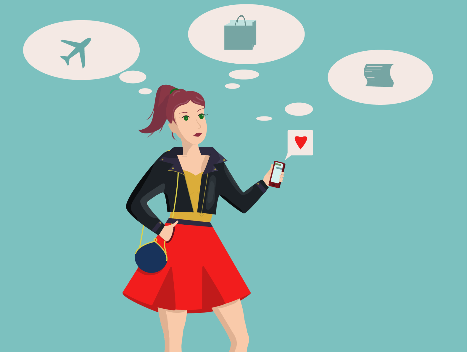 Busy Girl by Tatiana K on Dribbble