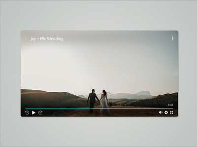 Video Player 057 dailyui dailyuichallenge design play player ui uidesign uiux uiuxdesign ux uxdesign uxui uxuidesign video video platform video player