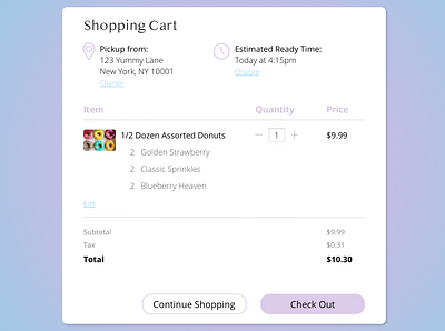 Shopping Cart 058 dailyui dailyuichallenge design ecommerce shop shopping shopping basket shopping cart ui uidesign uiux uiuxdesign ux uxdesign uxui uxuidesign web webdesign