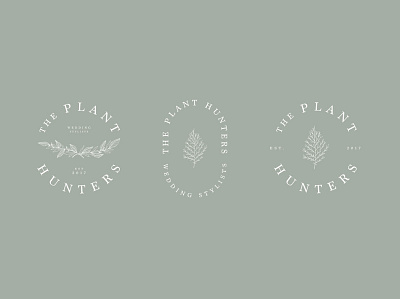 The Plant Hunters art direction brand branding branding design design editorial editorial design graphic design green minimal personal personal project plants typography wip