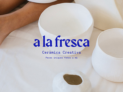 A la fresca art art direction brand branding branding design ceramic clean design editorial graphic design minimal typography