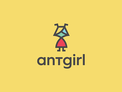 antgirl logo design animal ant branding character colors girl identity logo logodesign logodesigner mark symbol teamwork visual identity work