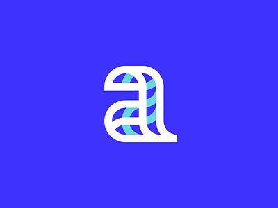 a symbol a app app icon app logo identity letter line logo logodesign logodesigner software startup symbol