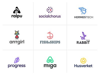 software logos and names