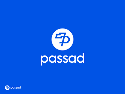 Passad logo b2b branding hub identity logo logodesign logodesigner passad saas saas logo design software software icon symbol sustainability tech startup window