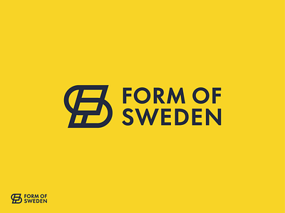Form of Sweden logo design proposal branding furniture identity logo logodesign logodesigner mark modern logo design nordic scandinavia simple clean minimal sweden symbol