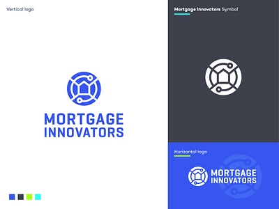 Mortgage Innovators rebranding brand book branding color palette conference ecosystem experts home house icons innovators logo logodesign logodesigner mortgage mortgage industry logo real estate logo rebranding