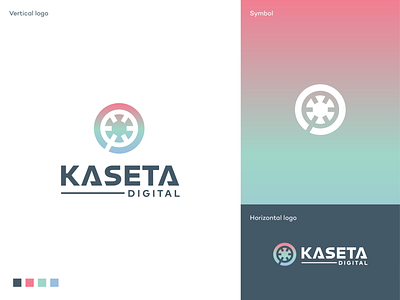 Kaseta Digital visual identity design