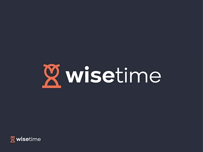 Wisetime logo design ai animal app app icon application branding consulting crypto hourglass logo logodesign owl saas simple creative logo software startup symbol tech tech startup wise