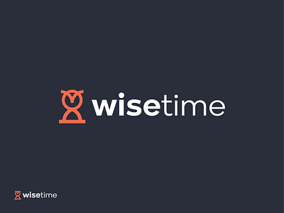 Wisetime logo design ai animal app app icon application branding consulting crypto hourglass logo logodesign owl saas simple creative logo software startup symbol tech tech startup wise