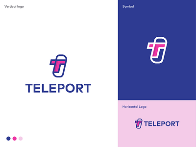 Teleport unused logo app bitcoin blockchain branding coin crypto cryptocurrency ethereum futuristic innovation logo logodesign logodesigner mark modern nft portal symbol t teleport