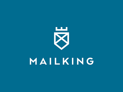 Mail King crown king letter logo logodesign mail mark