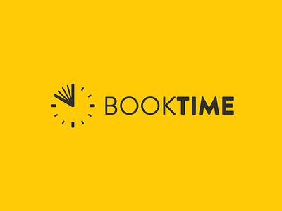 Book Time book clock logo logodesign logodesigner logotype mark symbol time