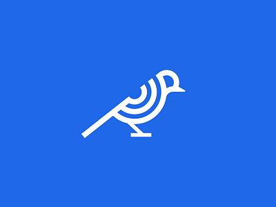 Sparrow Logo animal app logo bird identity line logo logodesign logodesigner mark nature sparrow symbol