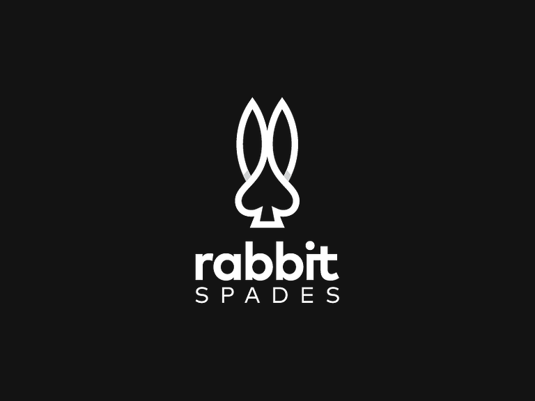 Rabbit Spades Logo by Slavisa Dujkovic | logo on Dribbble