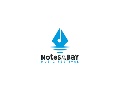 Notes By The Bay Logo bay california camp festival kids logo music music logo note logo violin